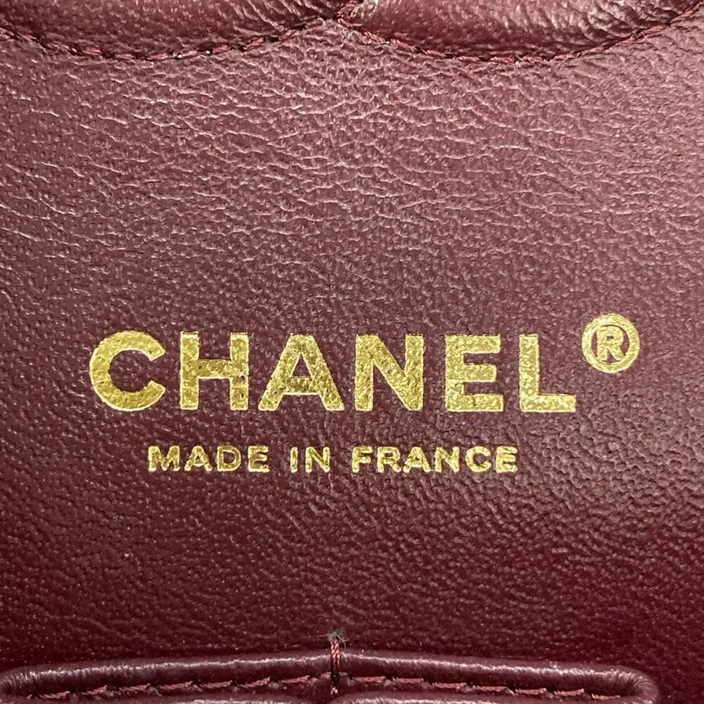 Chanel Double Flap Matelasse Shoulder Bag A01112